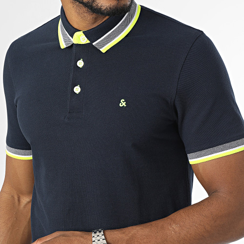 Polo Manches Courtes Paulos Bleu Marine