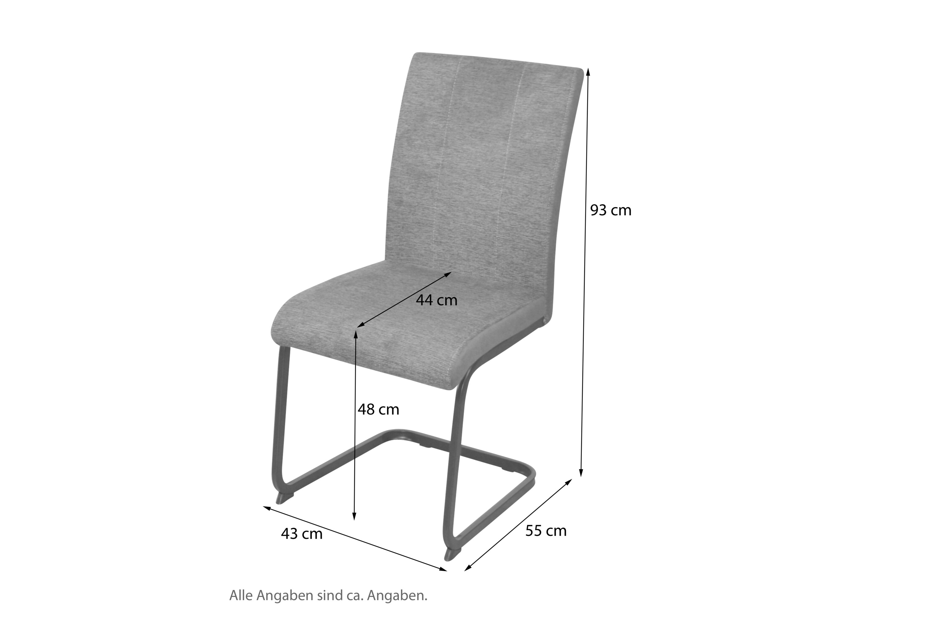möbel direkt online Schwingstuhl (4er-Set) 4Stühle