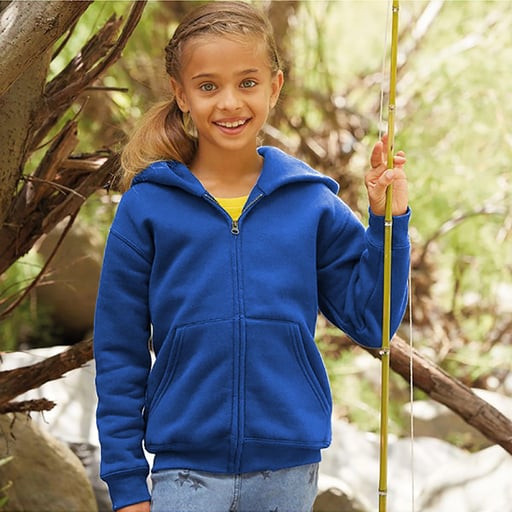 Sudadera Con Cremallera Fruit Of The Loom 70/30