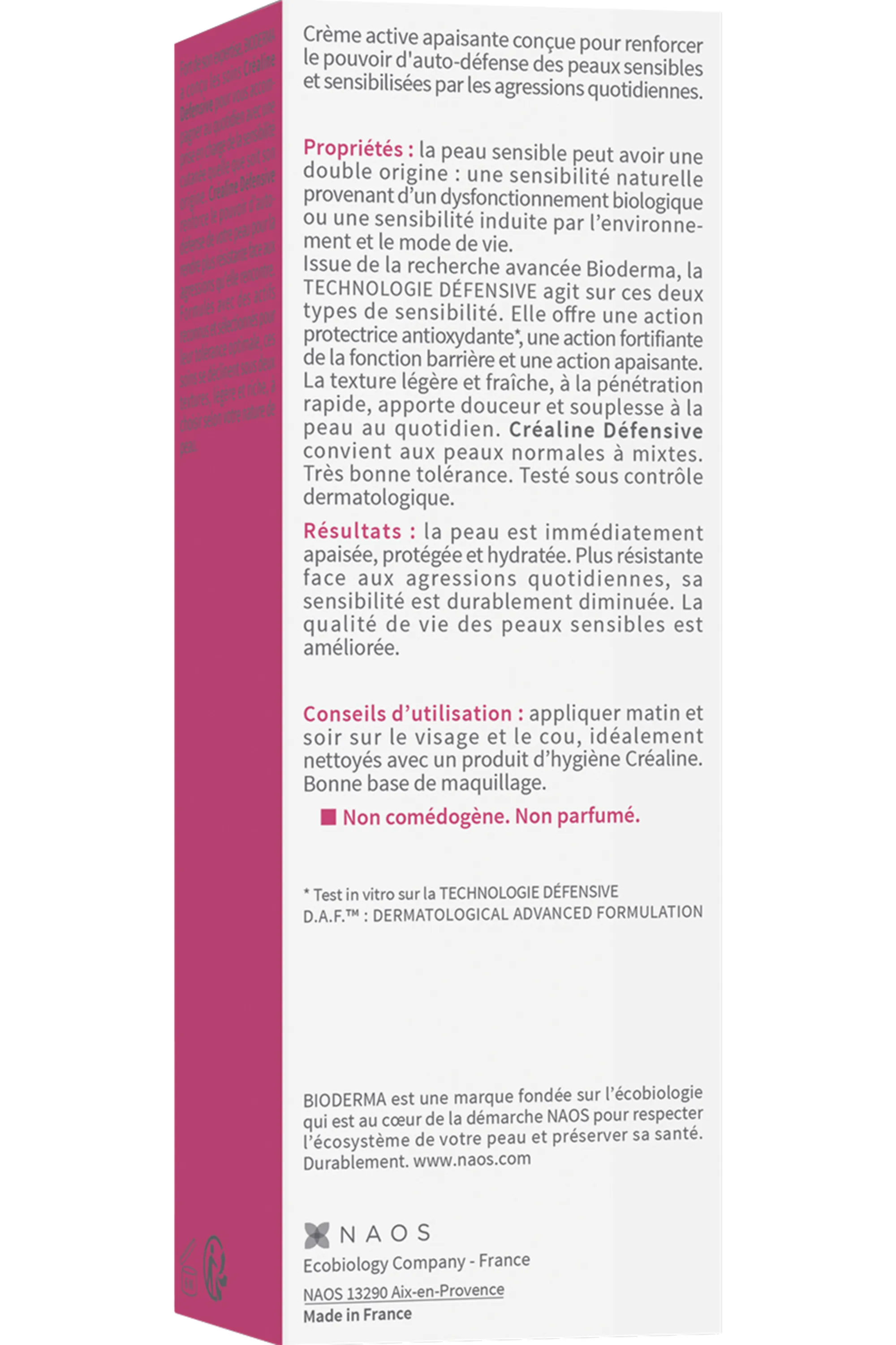 Bioderma Crème visage défensive Créaline-40 ml