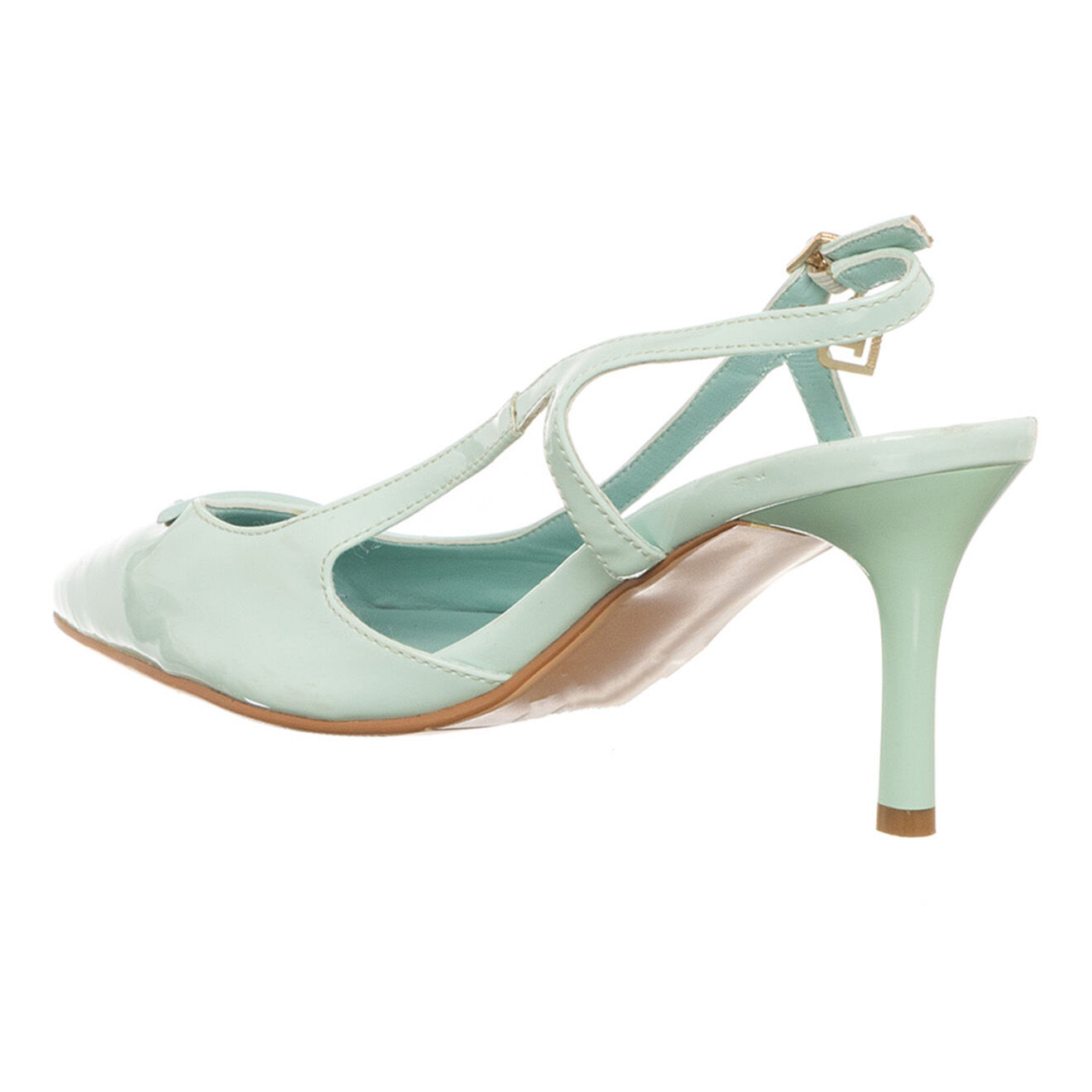 Laura Biagiotti Slingbacks Noak turquoise - Talon 7 cm