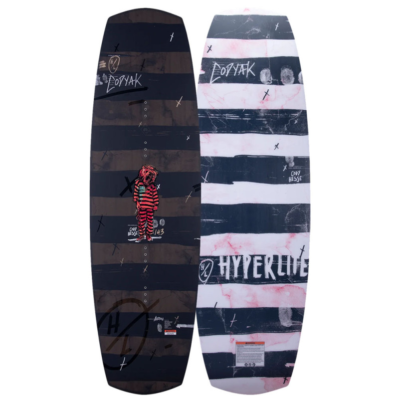 PACK WAKEBOARD HYPERLITE CODYAK 2024 + CHAUSSES HYPERLITE CODYAK 2023