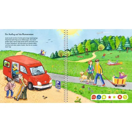 Ravensburger tiptoi Mein Wörter-Bilderbuch Unterwegs