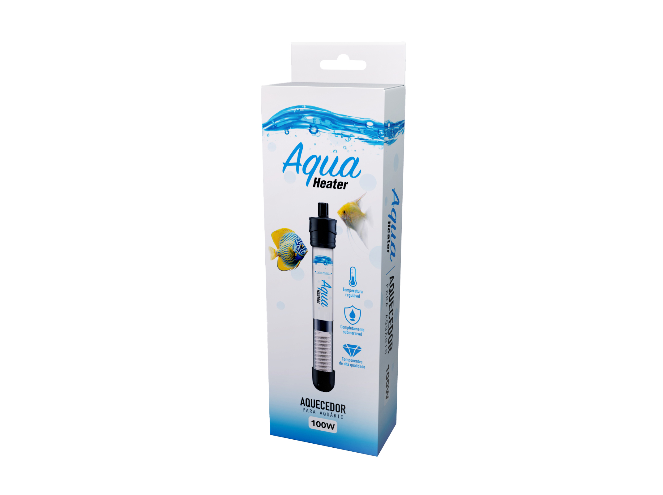 AQUECEDOR PARA AQUARIO AQUAPOR 100W