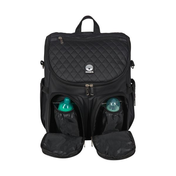 Dooky Diaper Backpack 2-in-1 - Black
