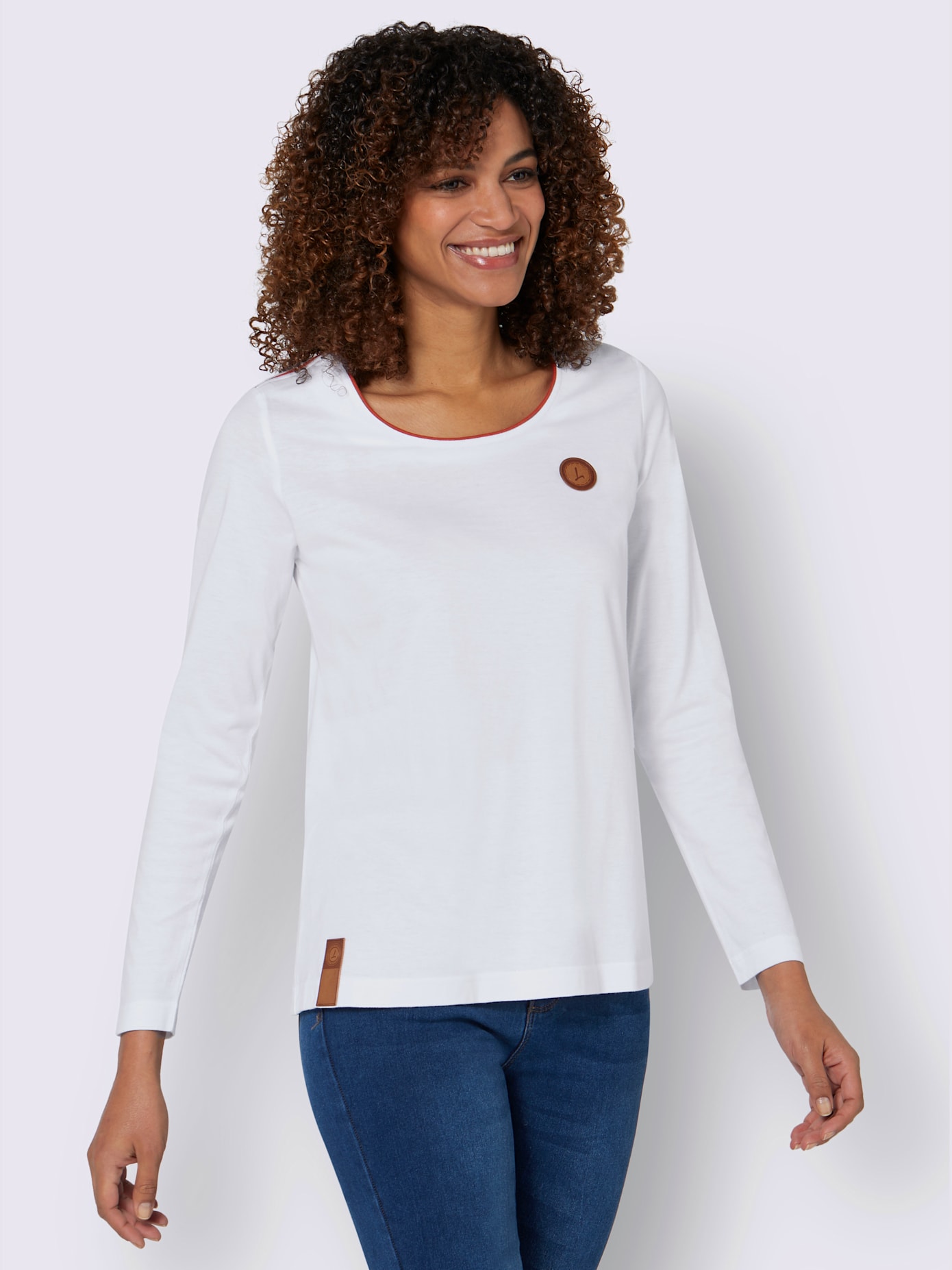 T-shirt à manches longues 50% coton