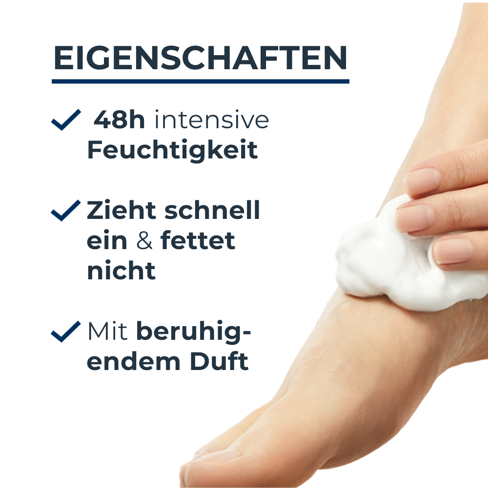 EUCERIN UreaRepair Fussschaum Schaum 10 % Urea Disp 150 ml