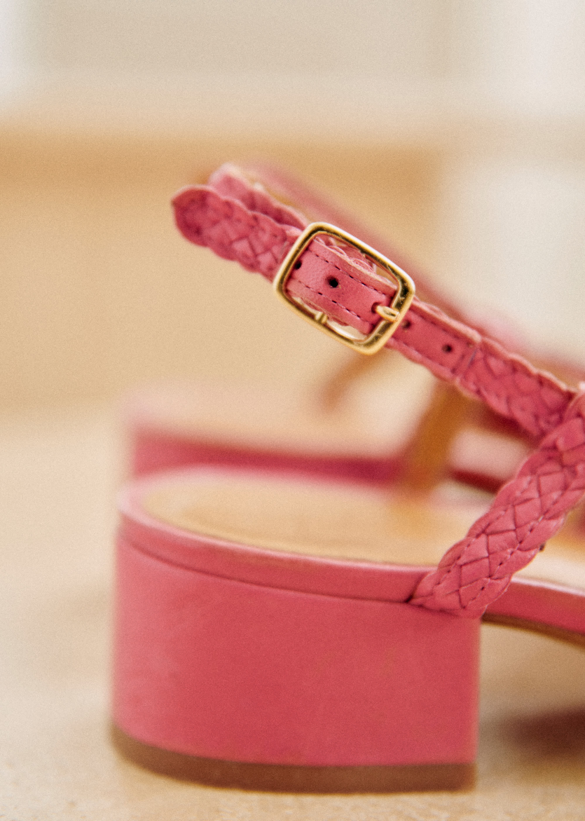 Escarpins Noemie - Rose Tressé - SOULIERS/SOULIERS Babies 5906253