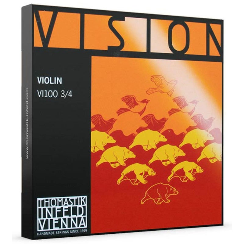 Thomastik-Infeld VI-100-34 Vision medium vioolsnarenset 3/4