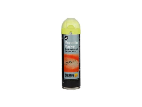 Mercalin® Marker FL mærkespray, fluorescerende gul