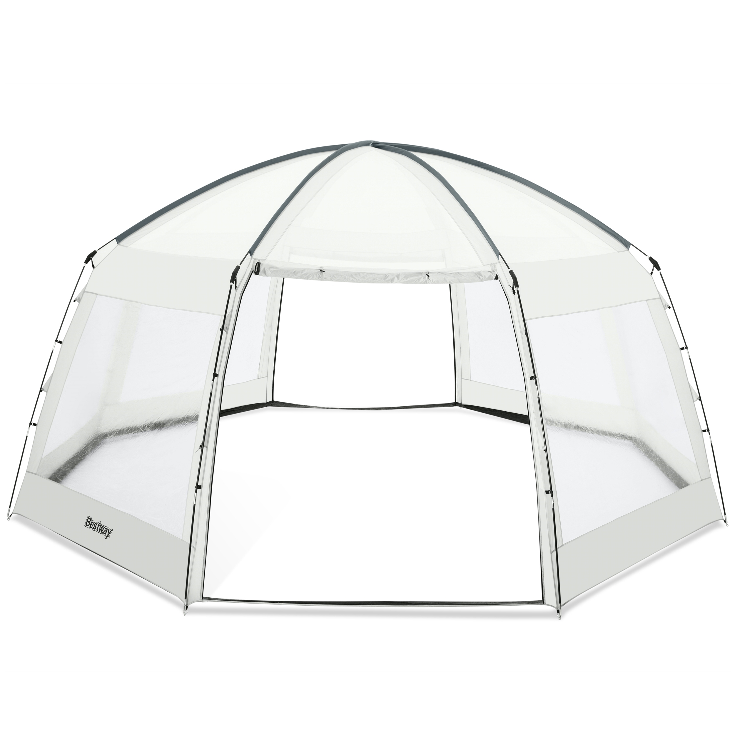 Pavillon für Pools rund 600 x 295 cm