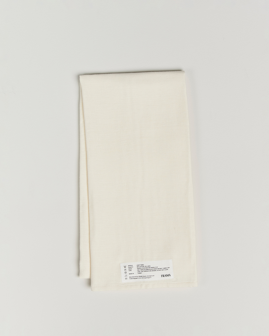 Frama Light Bath Towel 70X140cm Bone White