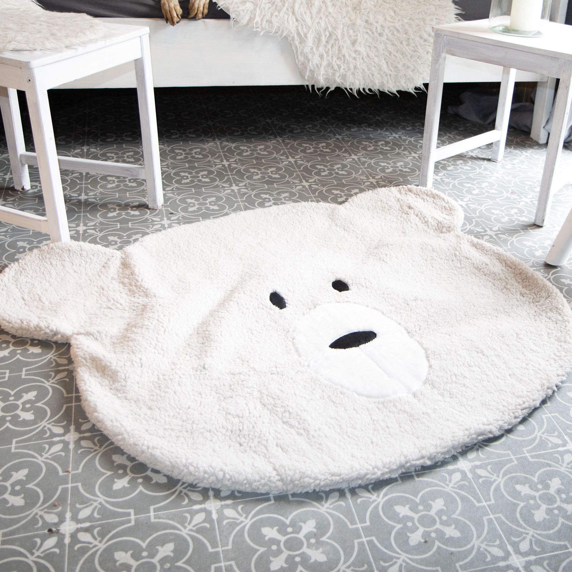 Schecker Liegeplatz - Teddybär Hundedecke
