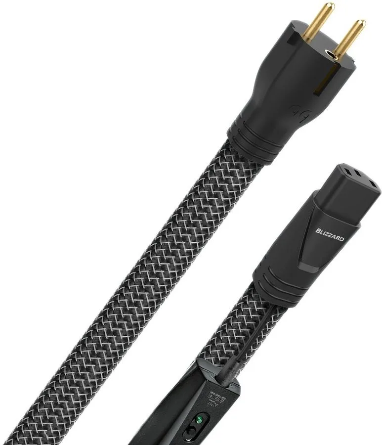 Audioquest Blizzard IEC C13 (2 m) Câbles d'alimentation secteur