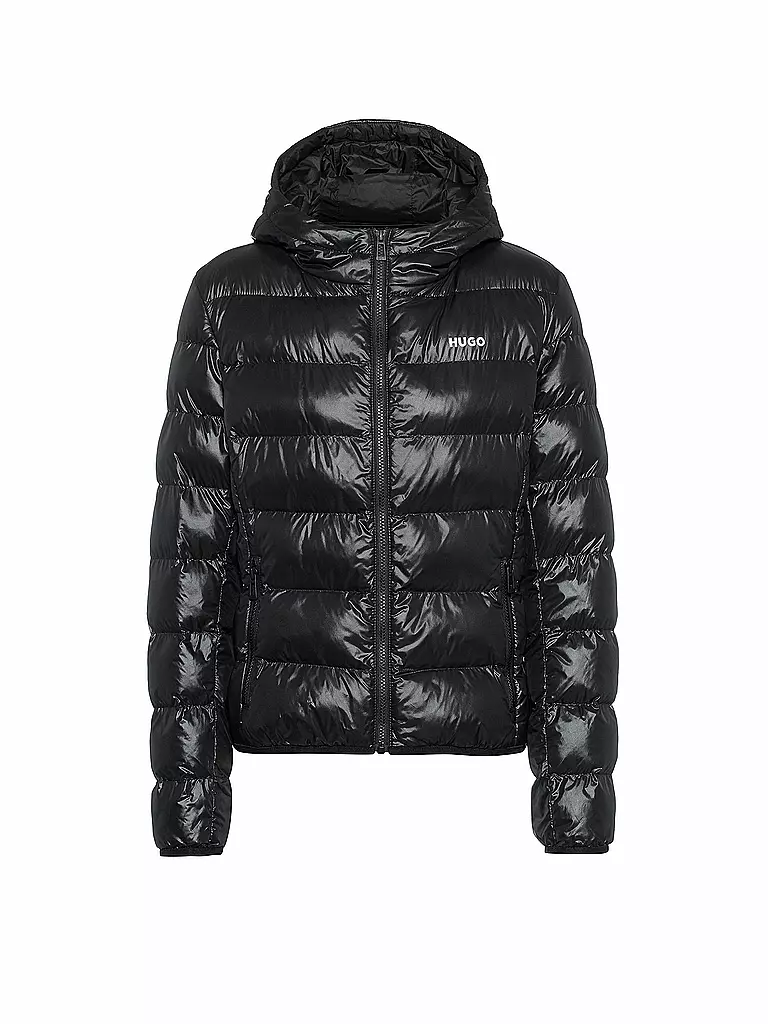 HUGO Leichtsteppjacke Famara schwarz