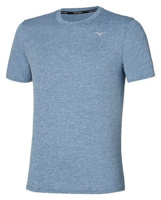 Maillot manches courtes Mizuno Impulse Core Bleu Homme