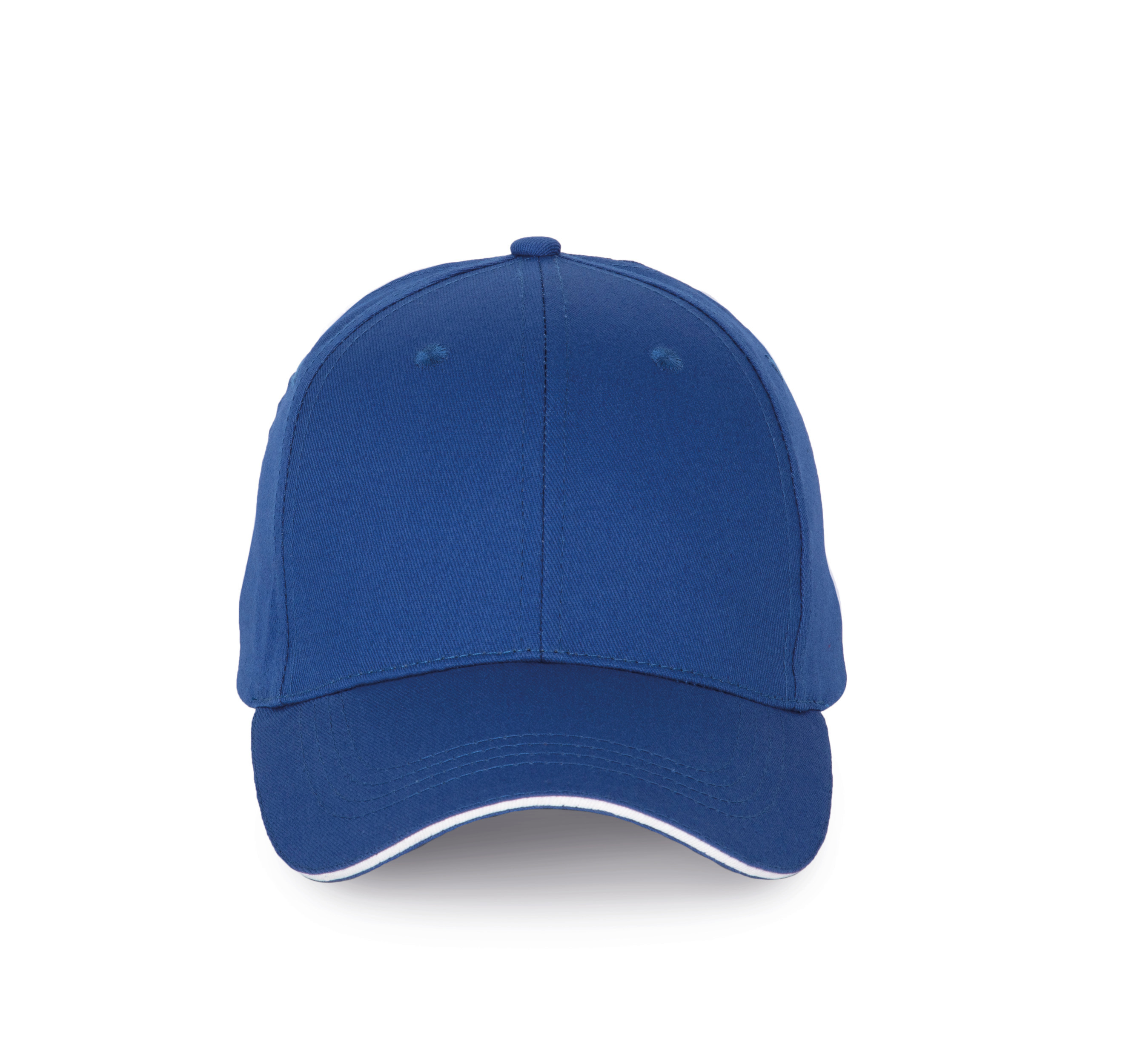 K-up KP191 - Casquette avec visière sandwich contrastée - 6 panneaux