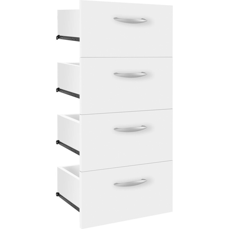 Lot de 4 tiroirs pour bibliothèque colonne Book Case Plus