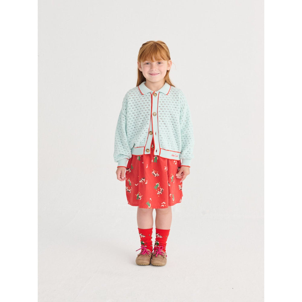 Køb Bobo Choses Red Farm Adventure All Over Woven Kjole