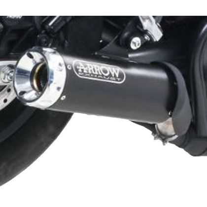 Silencieux Arrow Rebel Dark embout Alu