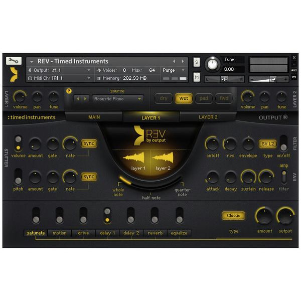 Output REV