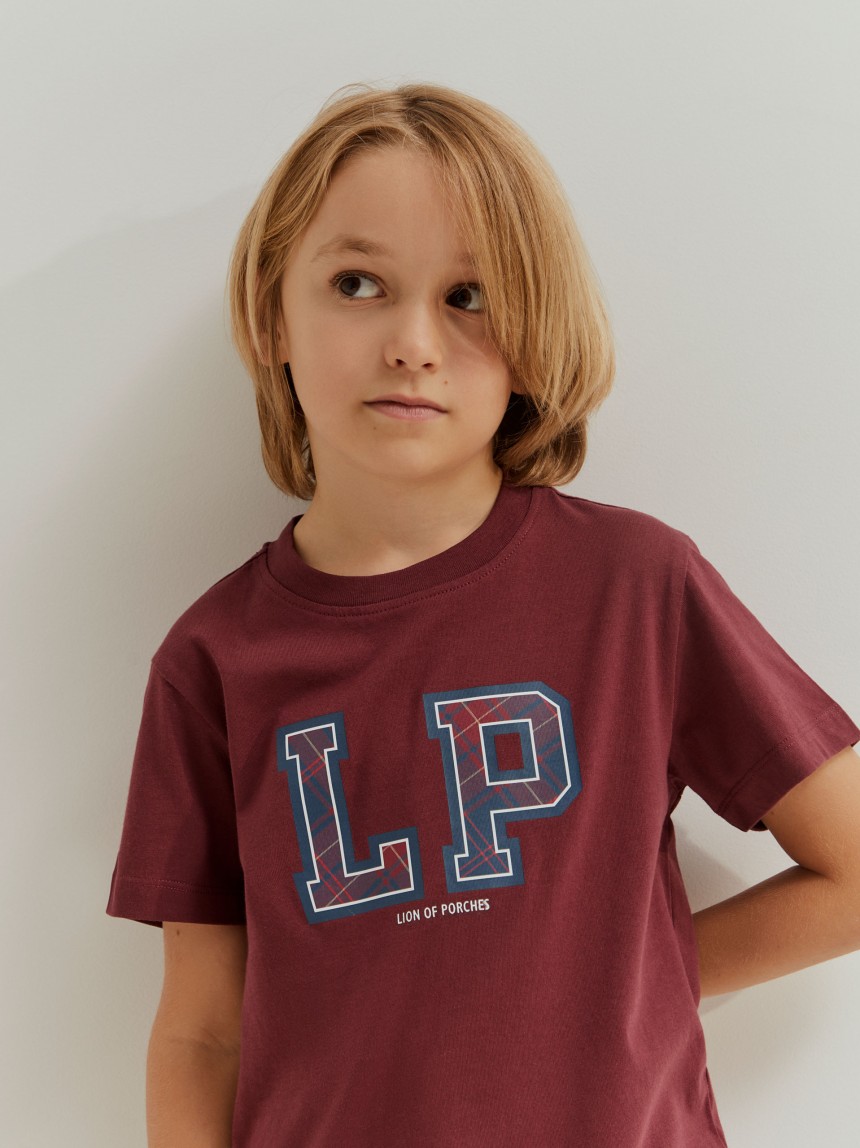 T-shirt de algodão Lion of Porches
