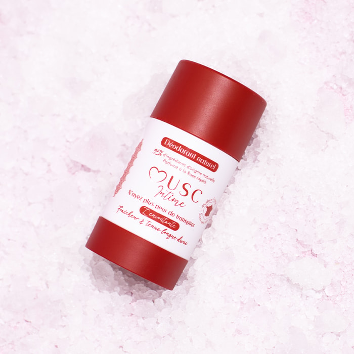 Déodorant naturel - L'Envoûtante - Rose - 50 g