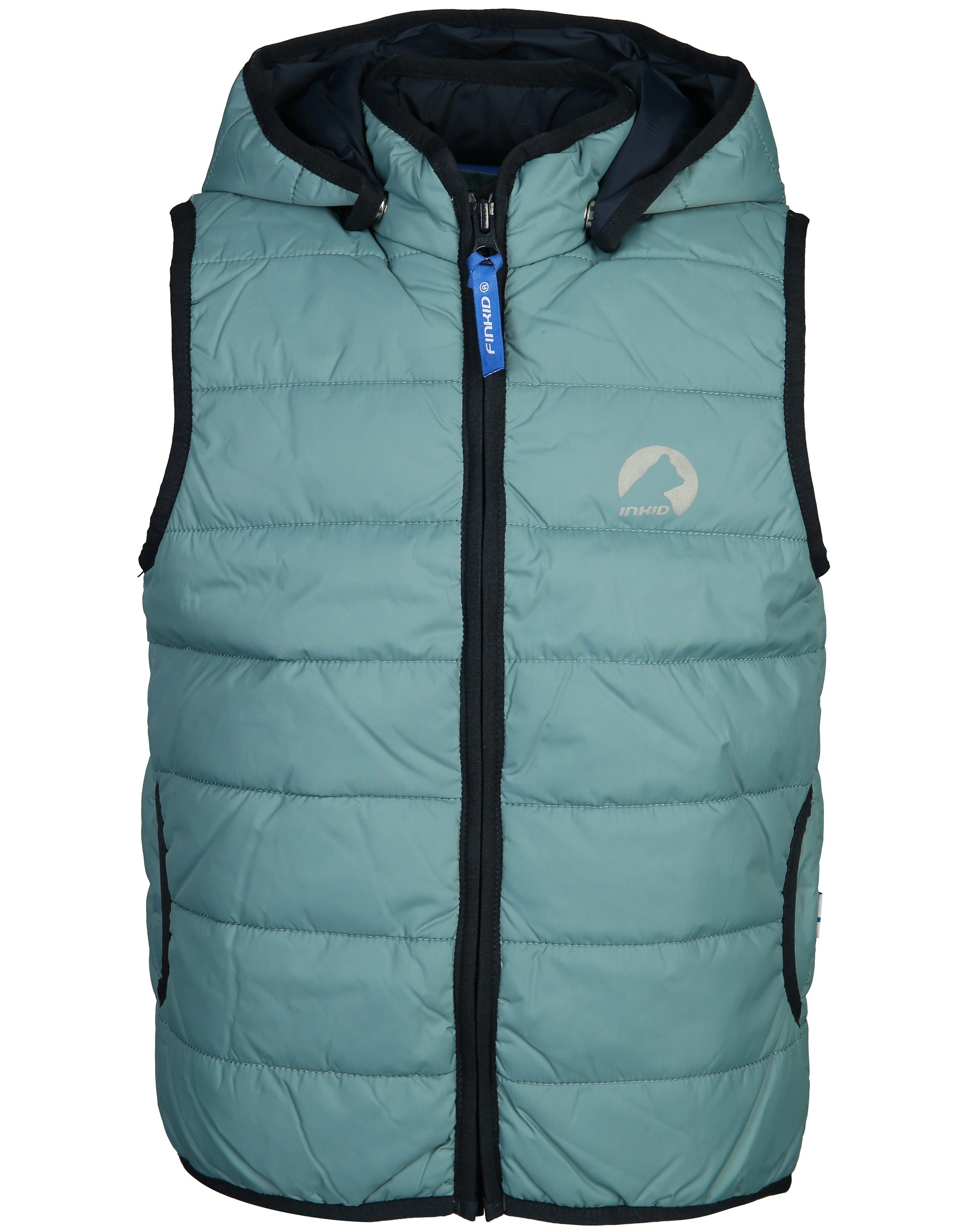 Steppweste VANULI in smoke blue/navy