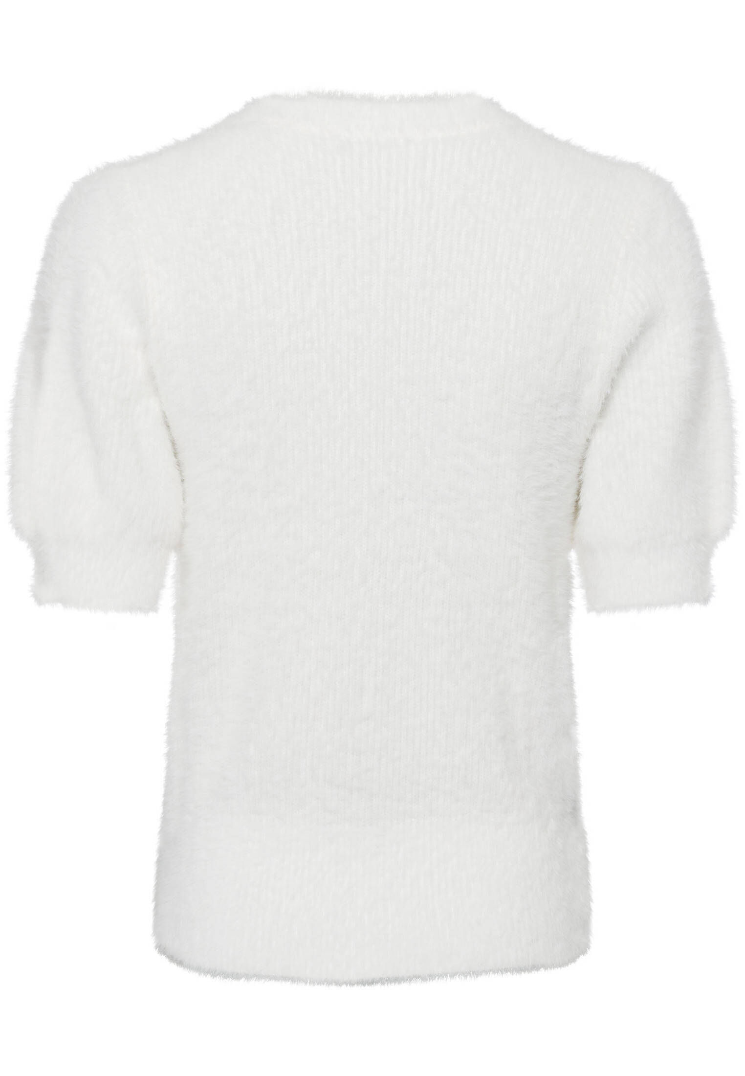 zero| Damen Pullover mit Puffärmeln