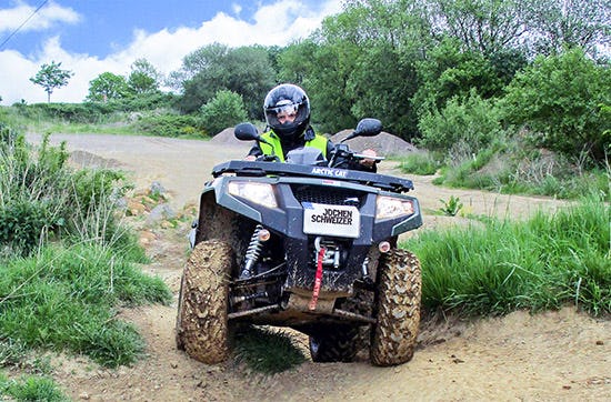 Offroad Quad fahren in Koblenz als Erlebnisgeschenk