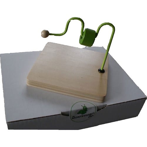 Mamontessoribox tapis travail moy rose