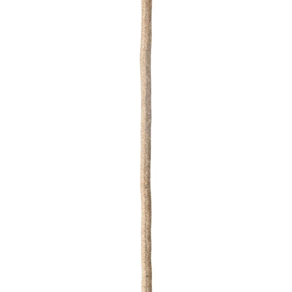 Opjet Snoer Hanglamp - Zwart / Naturel