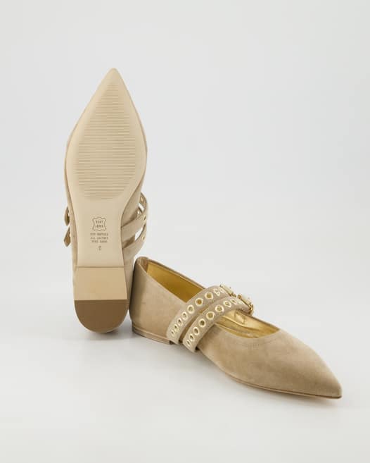 Kennel & Schmenger Greta Ballerinas in Beige