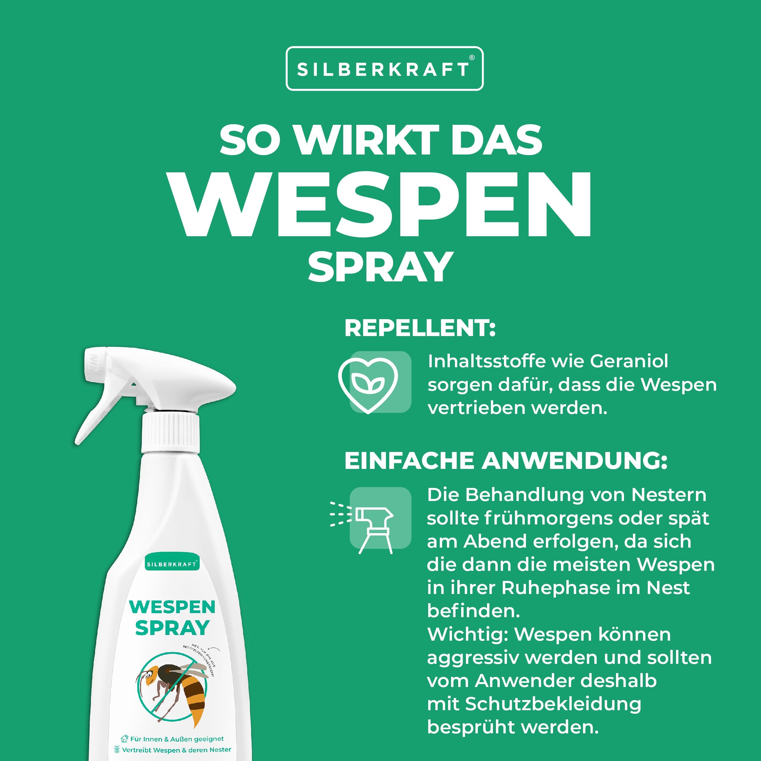 SILBERKRAFT Wespenspray