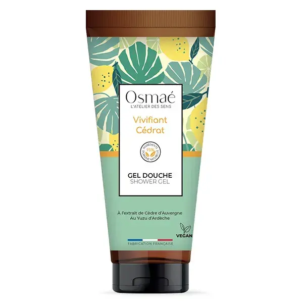 Gel de Banho Revigorante de Citrona Osmaé 100 ml