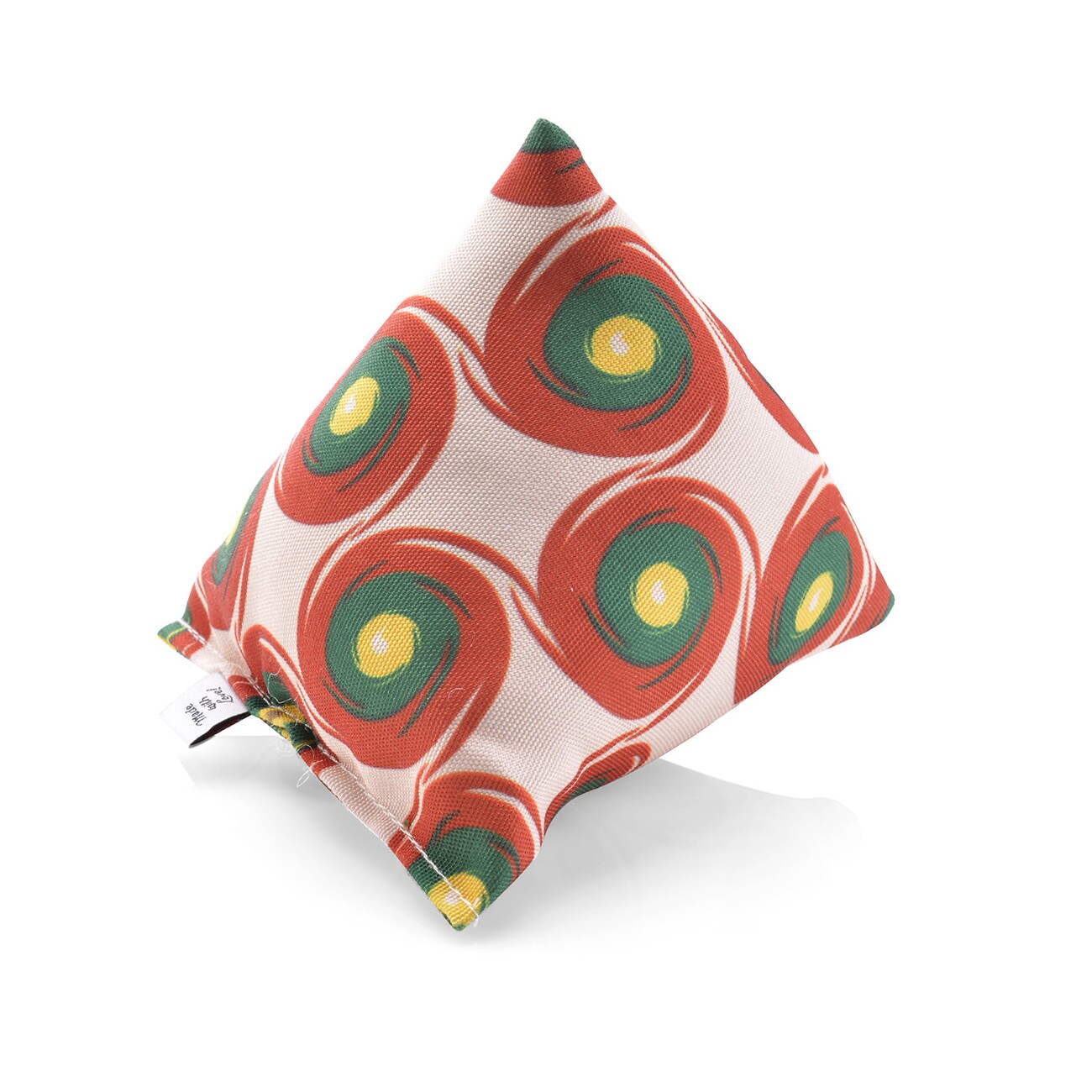 Canadian Cat Company Catnipspielzeug 6x Schmusepyramide Reggae Dot