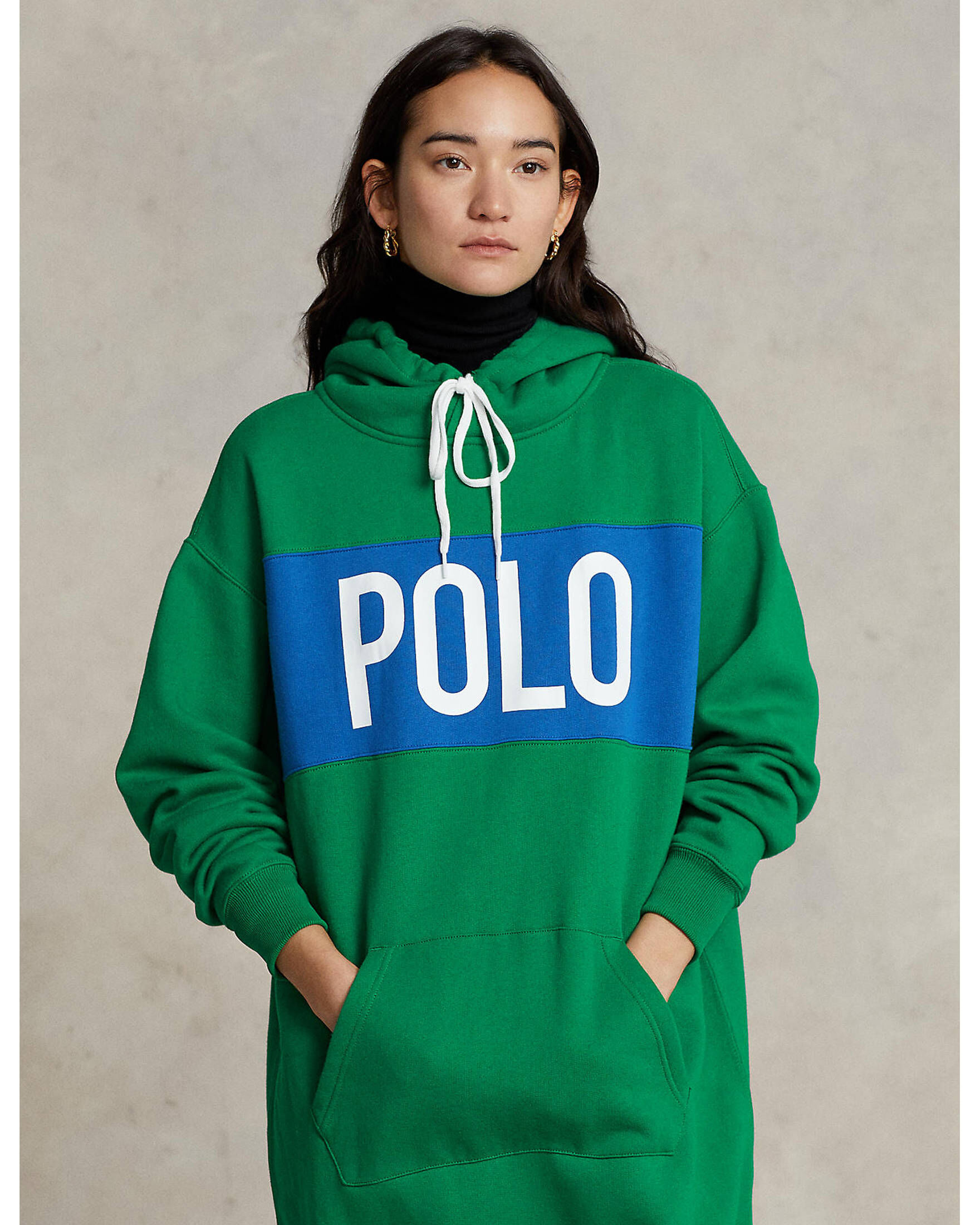 Polo Ralph Lauren| Damen Sweatkleid mit Kapuze