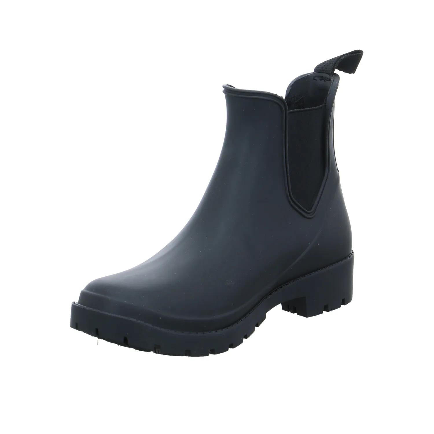 Damen-Gummistiefel Schwarz Synthetik
