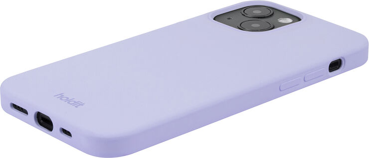 HoldIt Silicone Case iPhone 14 Lilla