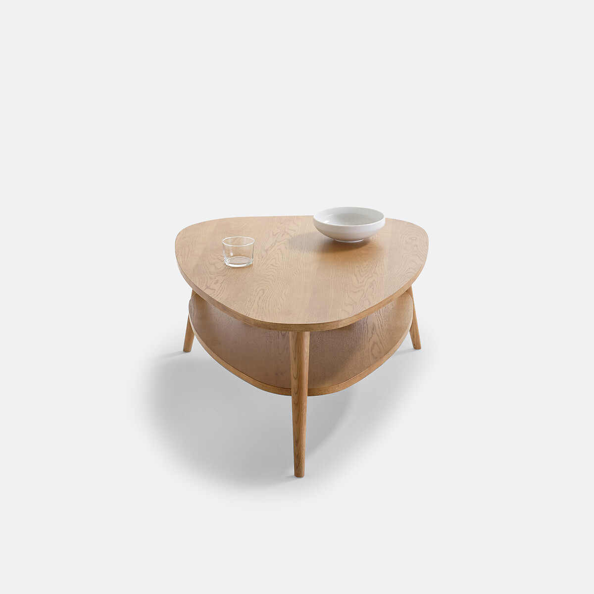 LA REDOUTE INTERIEURS<br>Mesa de centro vintage com tampo duplo, Quilda