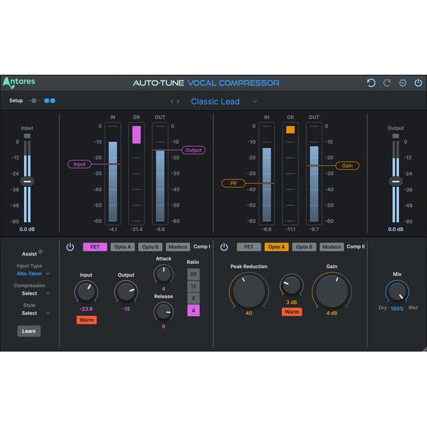 Antares Auto-Tune Vocal Compressor