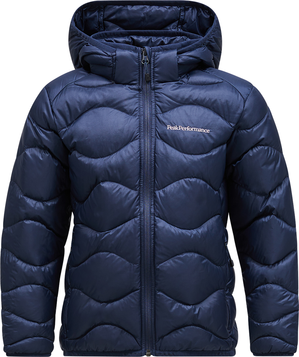 Helium Down Hood Jacket Junior Blue Shadow