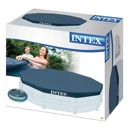 Intex Poolabdeckplane Frame Pool Cover Ø 457 cm