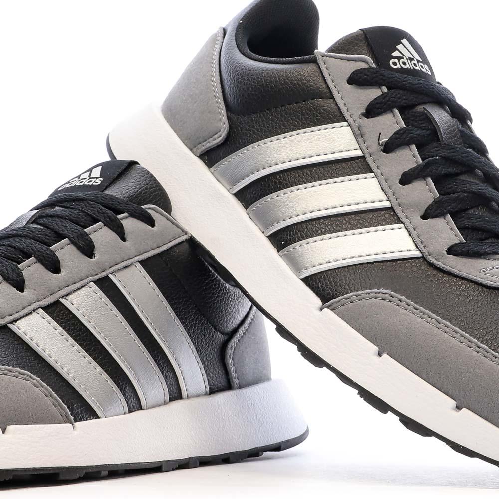 Adidas Baskets Noir/Gris Homme Adidas Run50s