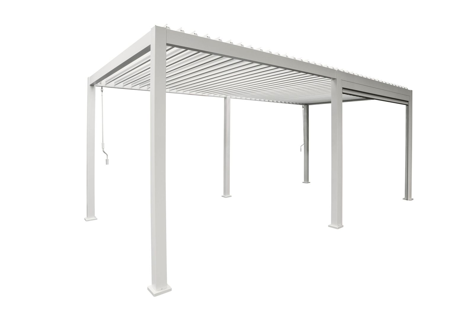 Orion 265 Pull Down windscherm - White