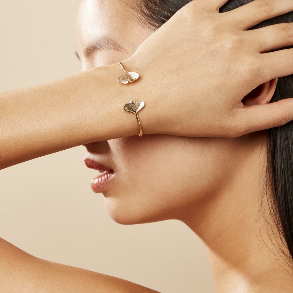 Bracelet Jonc Brita Plaqué Or Jaune