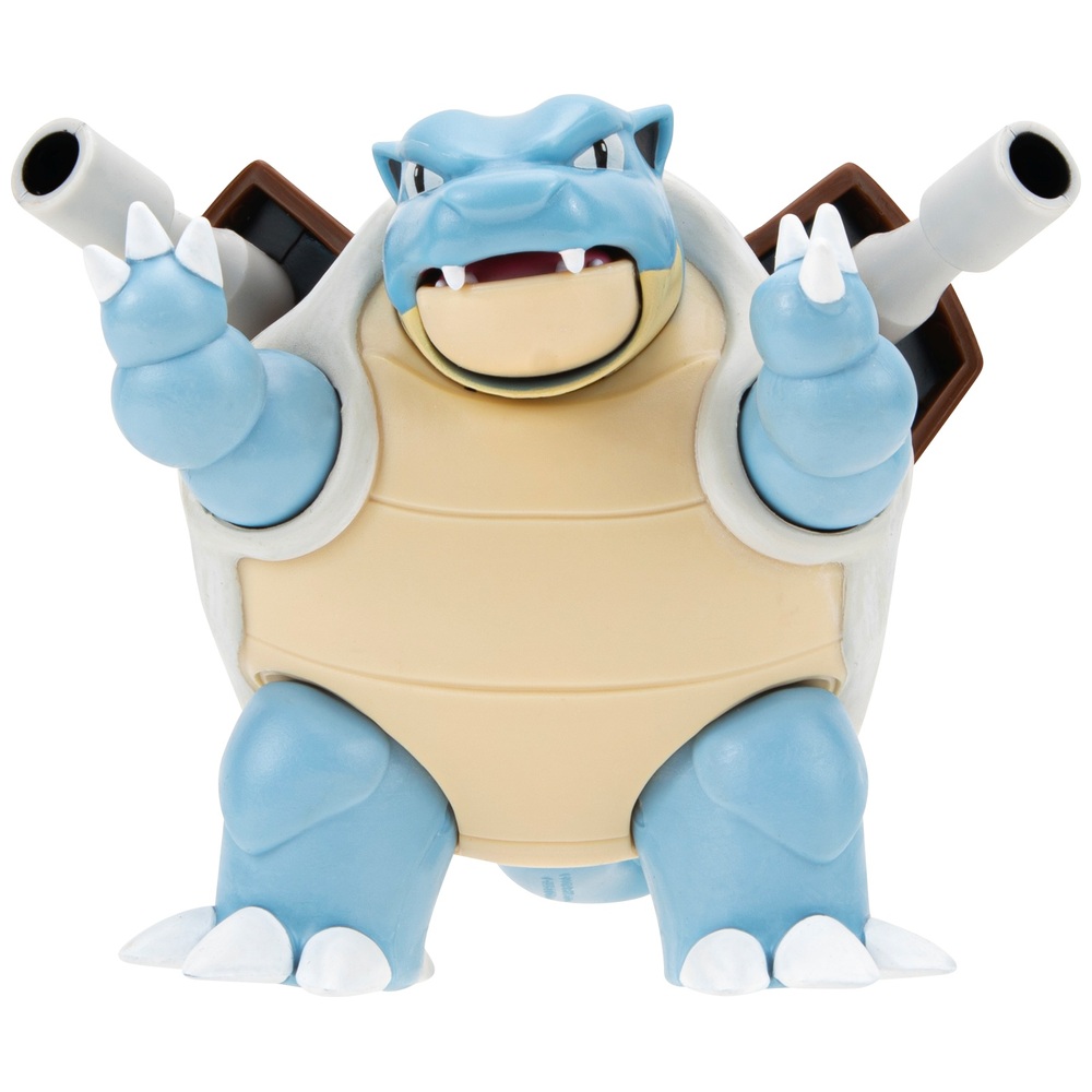 Pokémon Turtok 11 cm Kampf-Figur mit Wasserraketenkanone