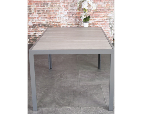 SenS-Line tuinmeubeltafel BERGAMO 157,5 x 95 x 75 cm aluminium antraciet