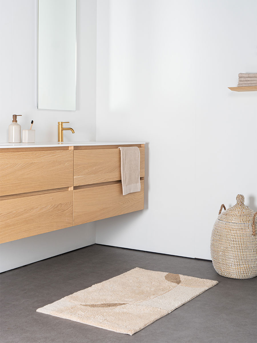 Badmat Bink - Creme 60 x 100cm