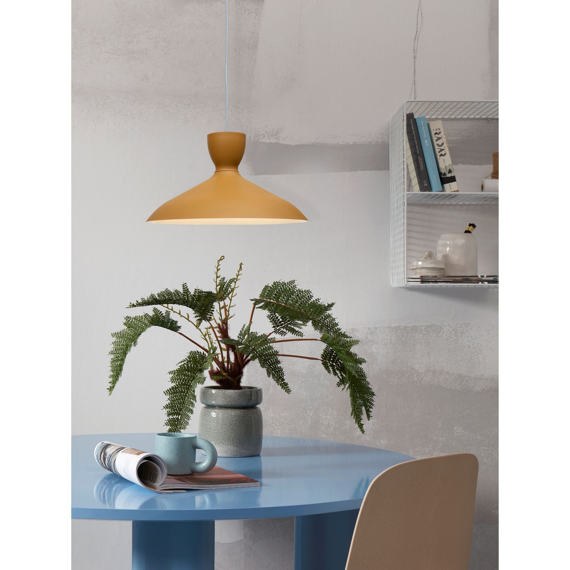 it's about RoMi Hanglamp Hanover - Oranje - 40x40x22cm